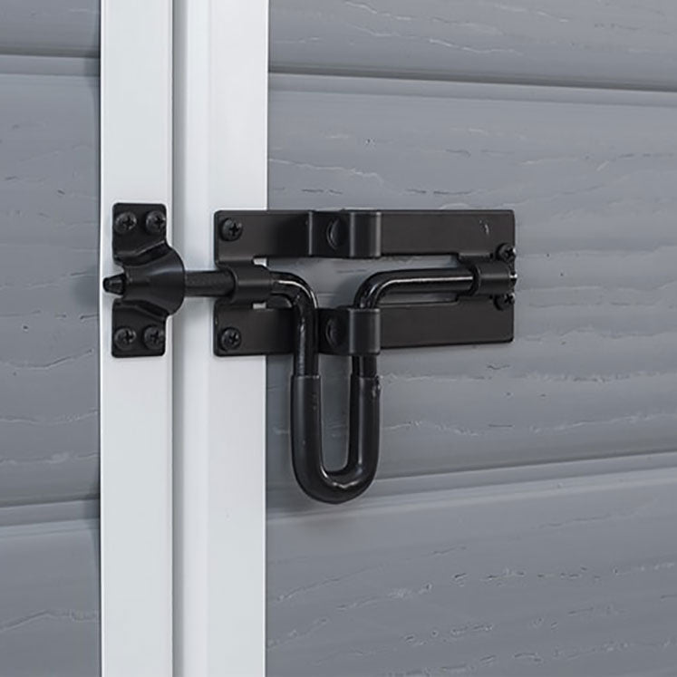 Keter Manor Apex Garden Shed 6ft x 8ft - Grey - Image 7