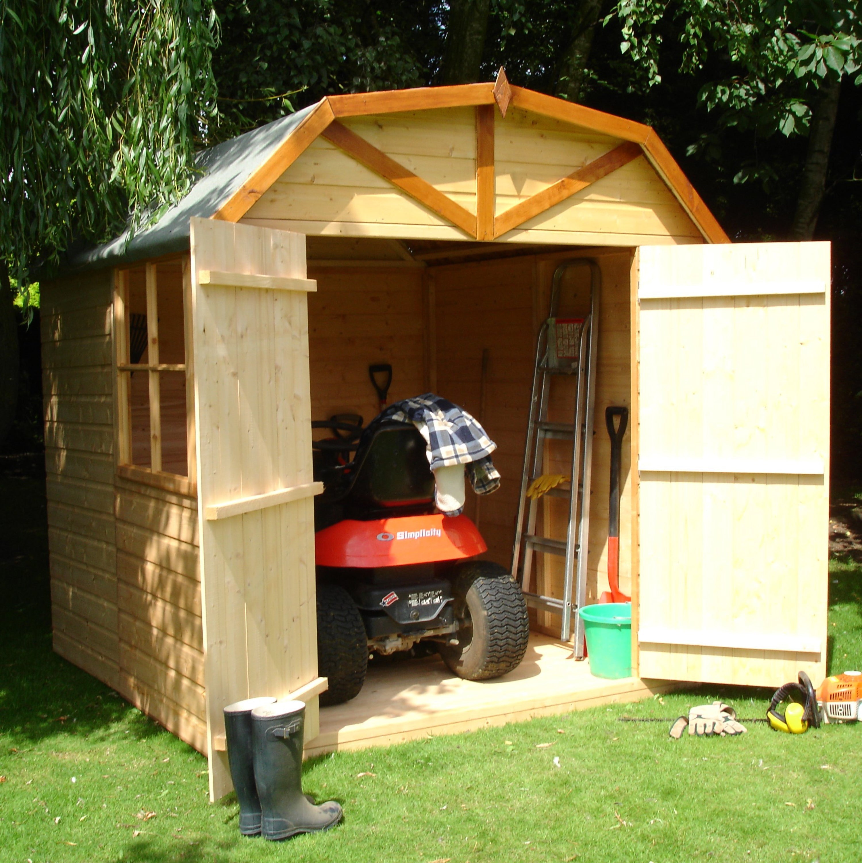 Shire Shiplap 7ftb x 7ft Barn Shed - Image 5
