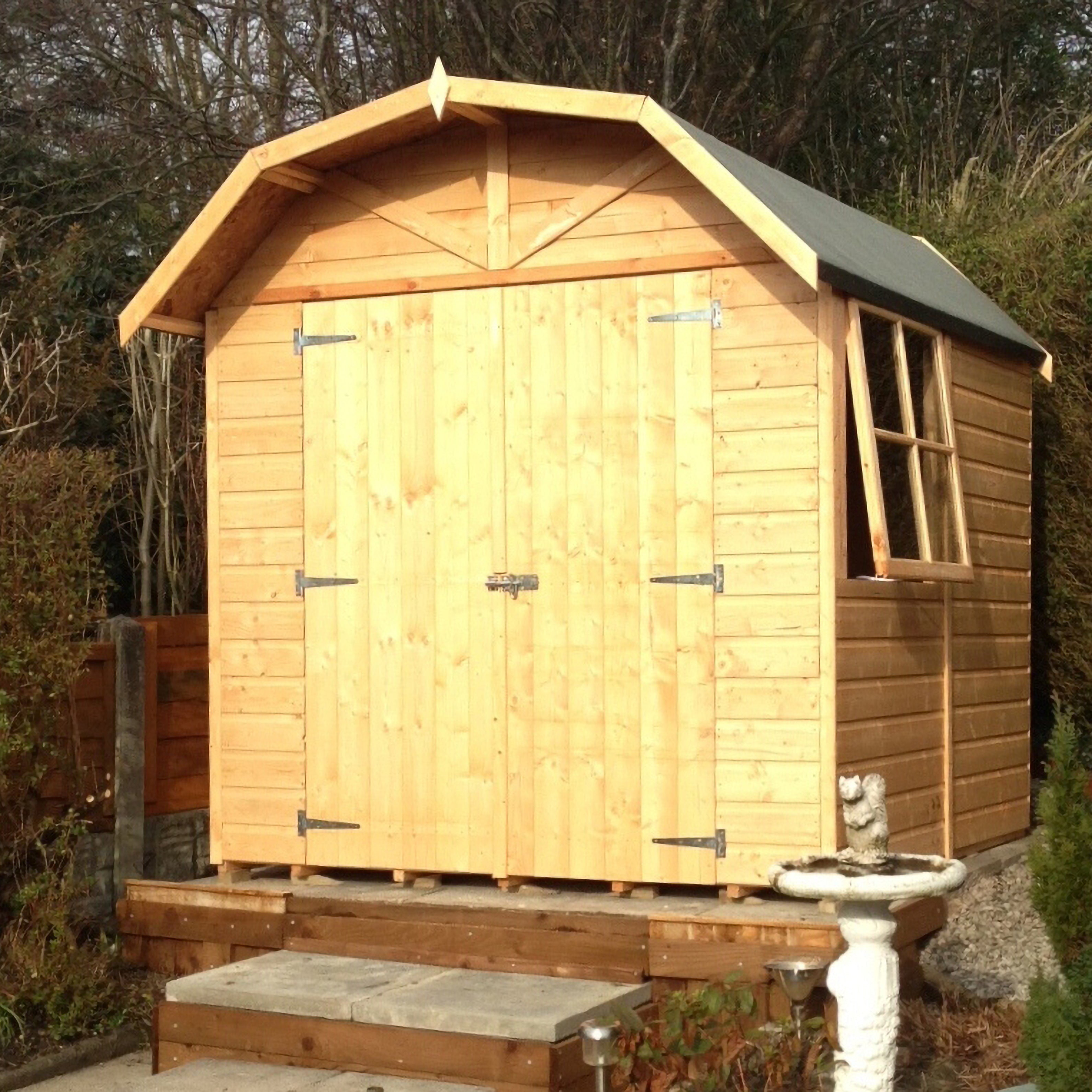 Shire Shiplap 7ftb x 7ft Barn Shed - Image 3