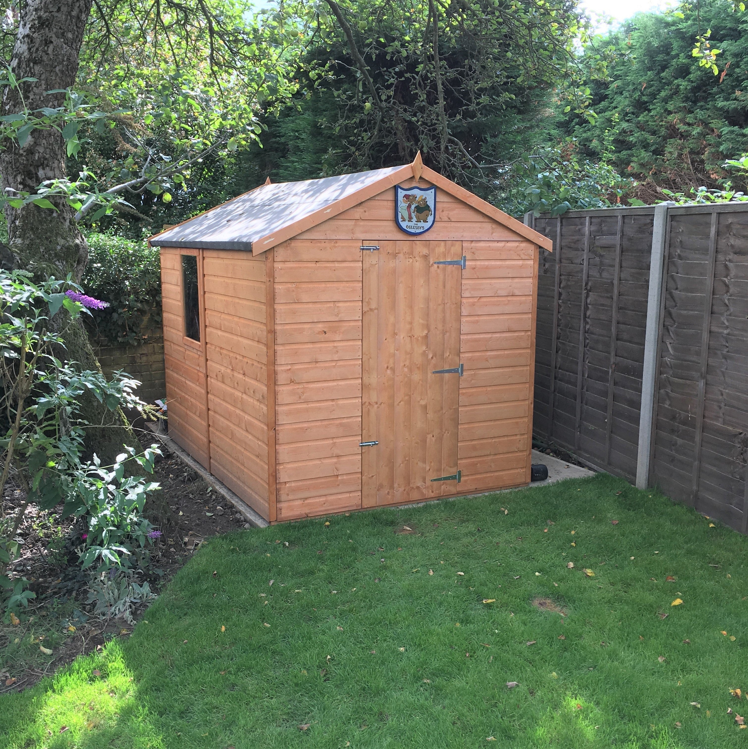 Shire Shiplap 8ft x 6ft Apex Shed (Single Door) - Image 3