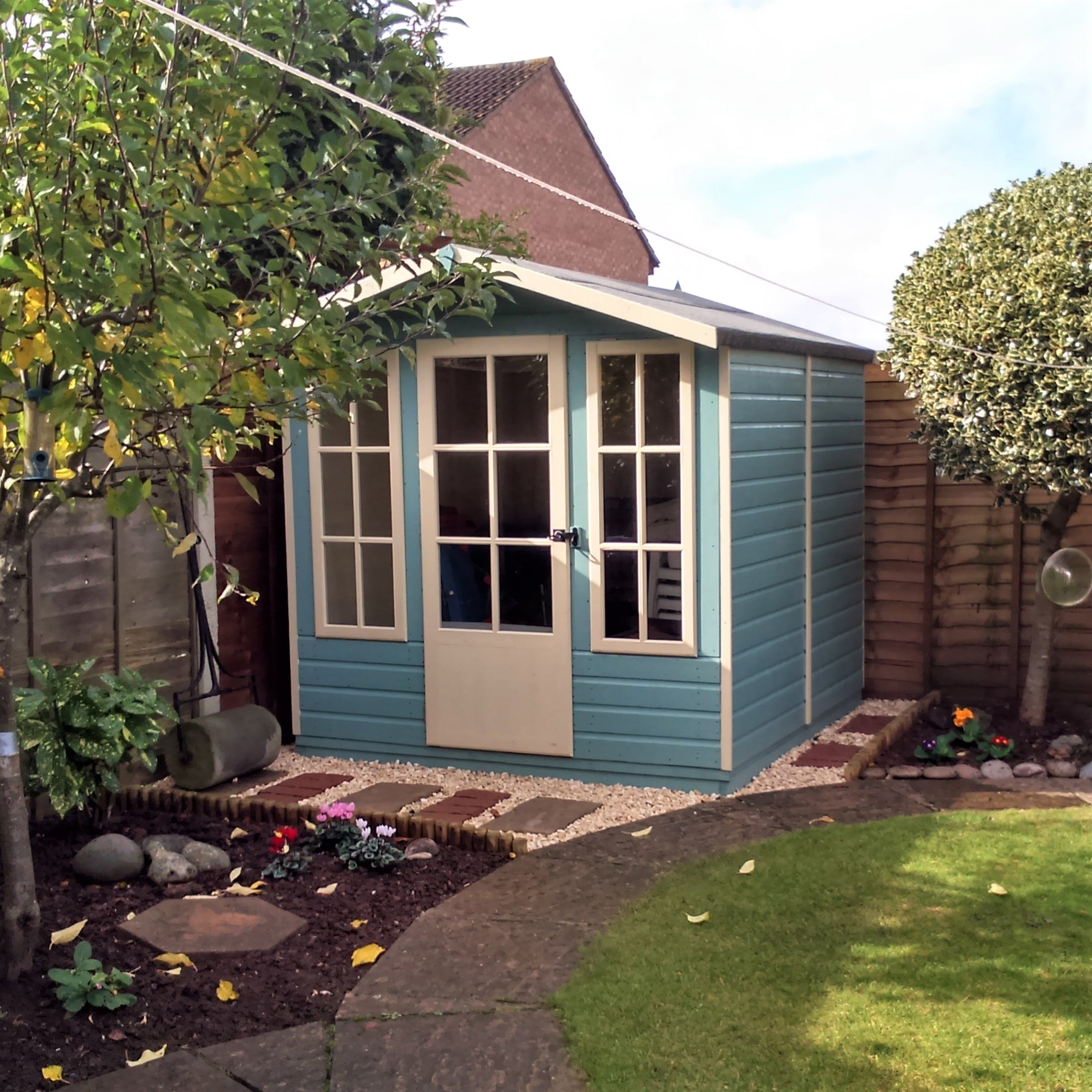 Shire Chatsworth 7ft x 7ft Summerhouse - Image 3