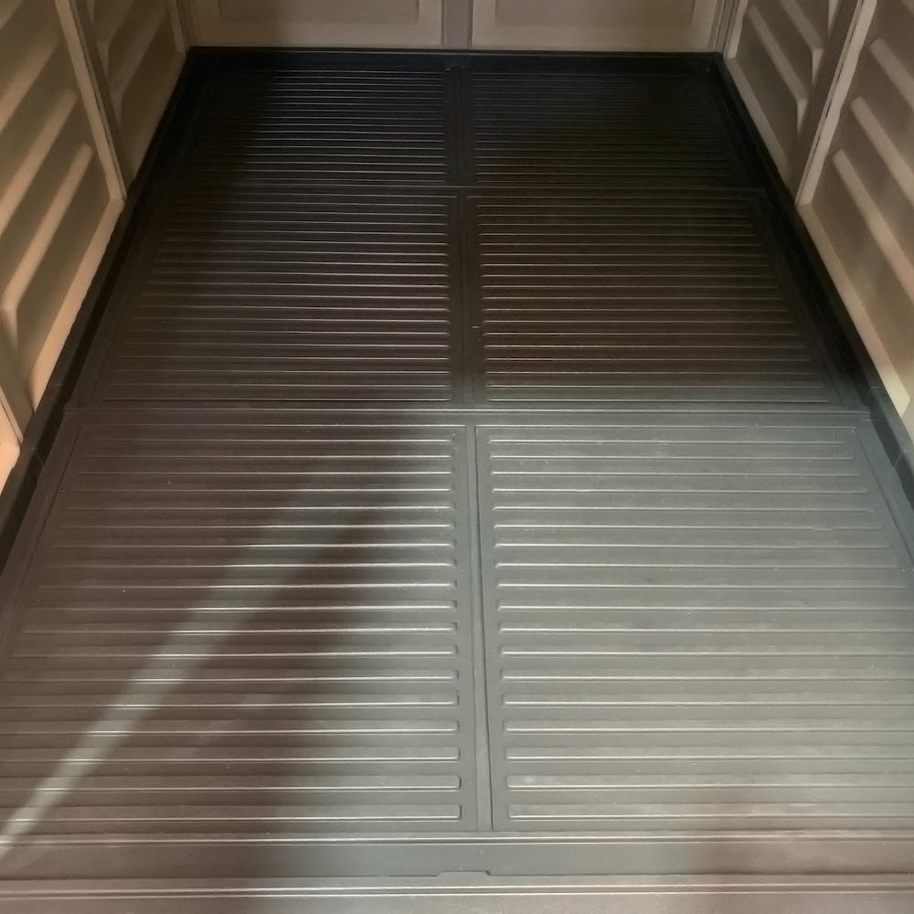 Duramax YardMate Plus - 5ft x 8ft Plastic Garden Shed in Grey - Image 3