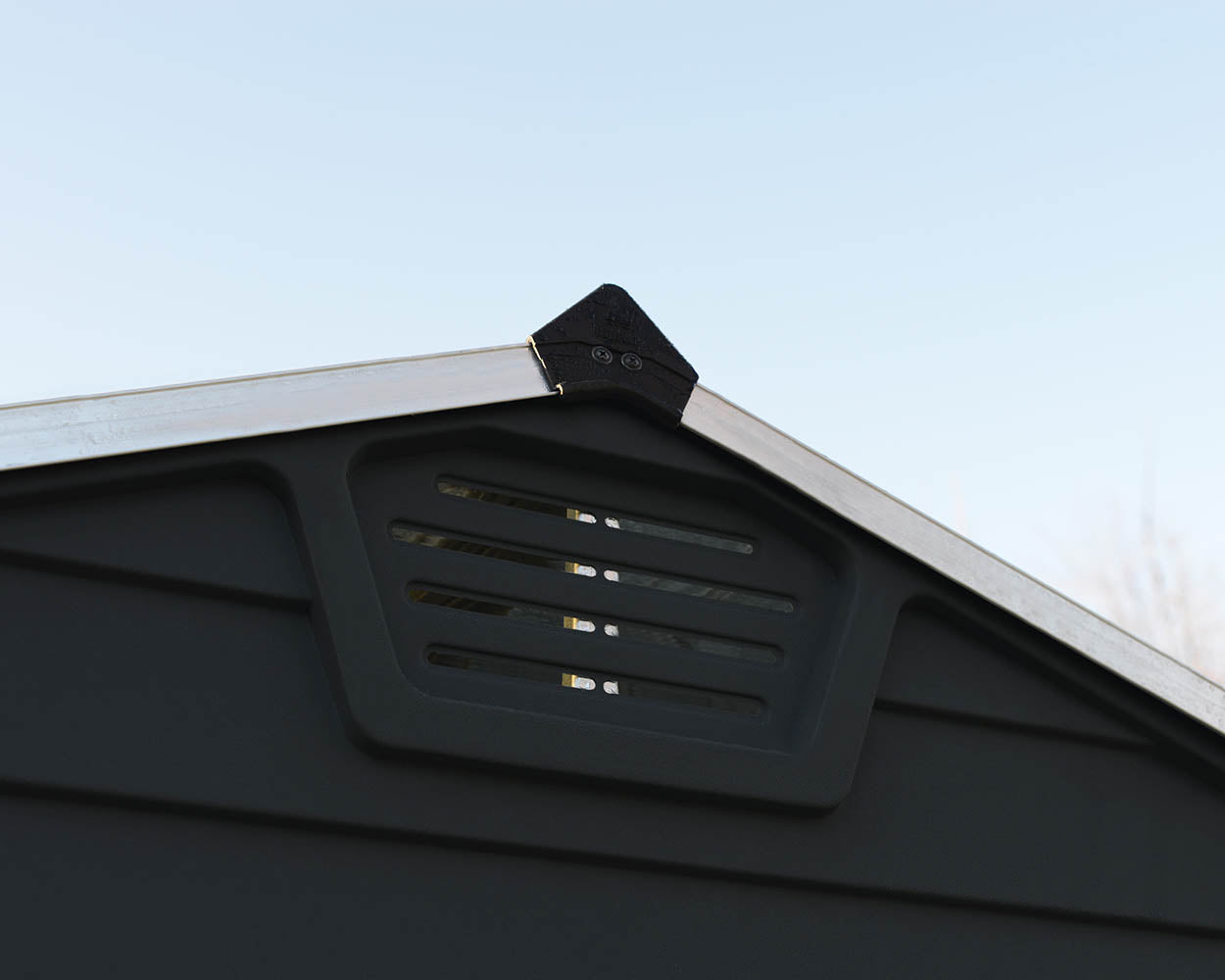 Palram Canopia - Skylight 6ft x 5ft Shed Kit - Midnight Grey - Image 6