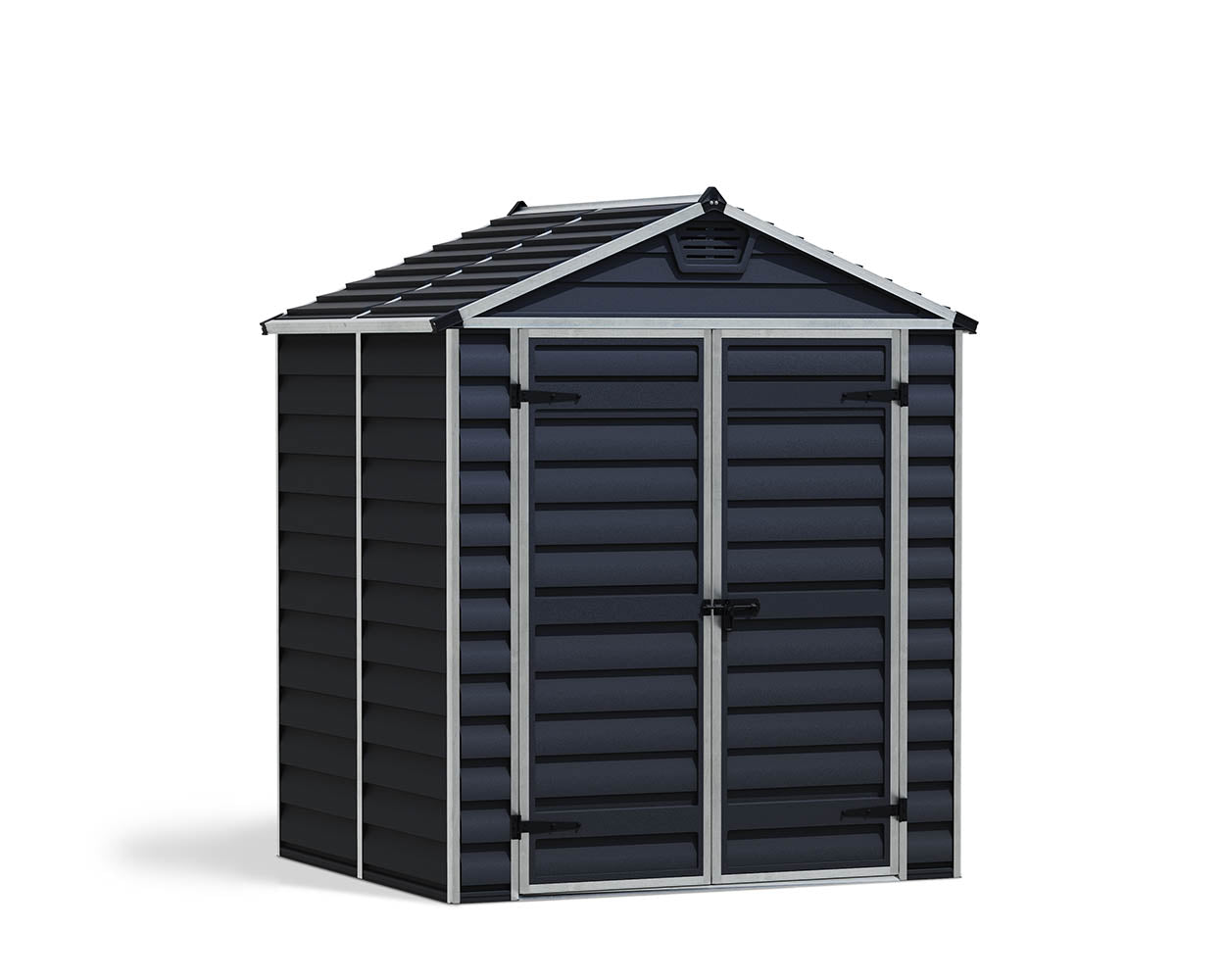 Palram Canopia - Skylight 6ft x 5ft Shed Kit - Midnight Grey - Image 2
