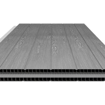 Garden Guard 4ft x 6ft Premium Woodgrain Garden Shed - Anthracite Grey - Image 7